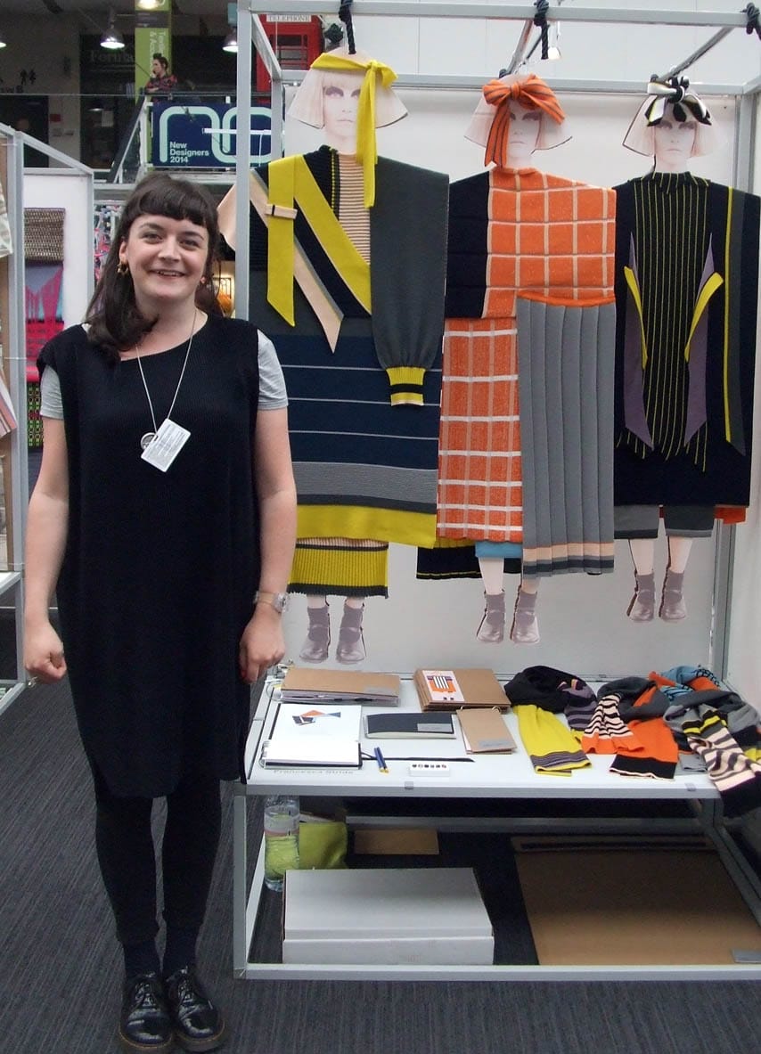 Francesca Stride, knitwear desiger, Glasgow School of Art