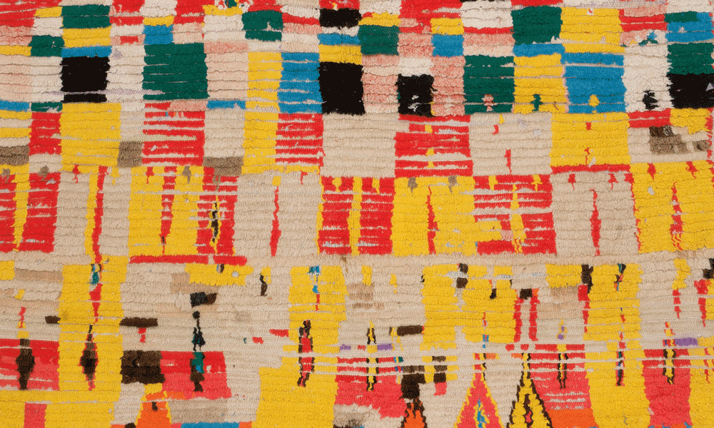 Boujad rug (detail), Morocco, Gebhart Blazek, Graz