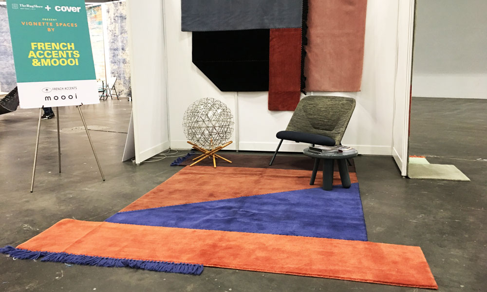 Vignette Spaces by French Accents & Moooi, The Rug Show New York, Javits Center, 7-10 September 2019