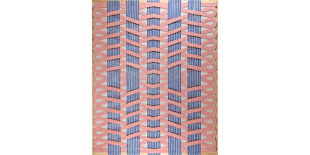 Shortlisted for Category 2: Best Modern Design Superior: Stairmaze (detail), Jaipur Rugs