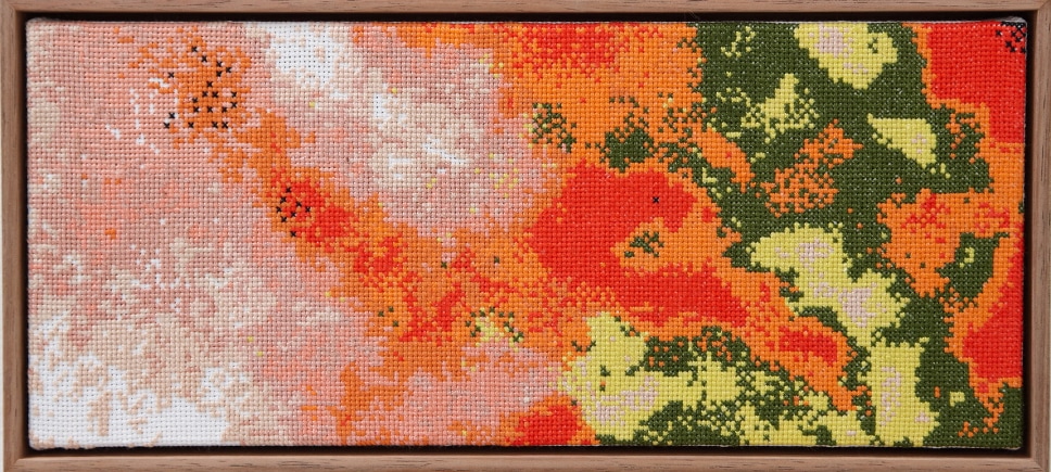 Snake and Pomegranate Rug (detail) by Studio Shamshiri for Christopher Farr, 2.74 x 3.66 m (9' x 12')