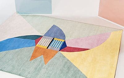 Umberto Riva’s dreamlike rugs for Tacchini Edizioni