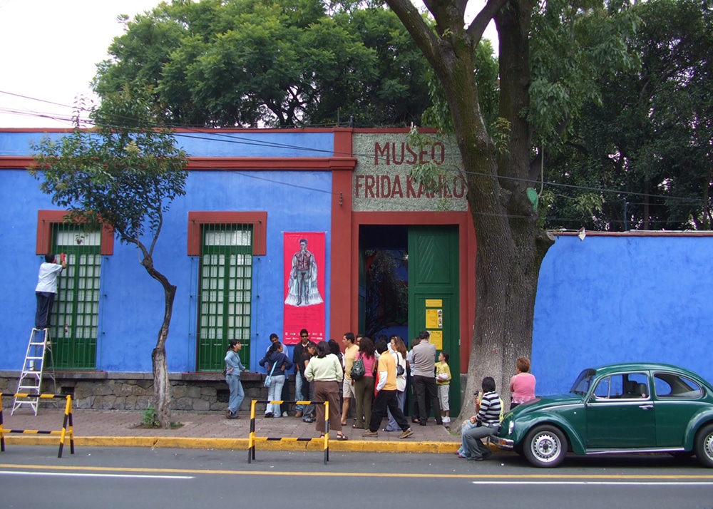 Casa Azul (Museo Frida Kahlo) in Mexico City