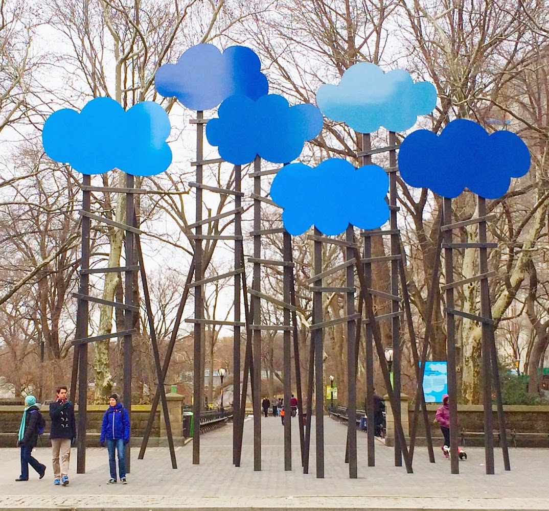 Clouds, Olaf Breuning, Public Art Fund New York City, 2014