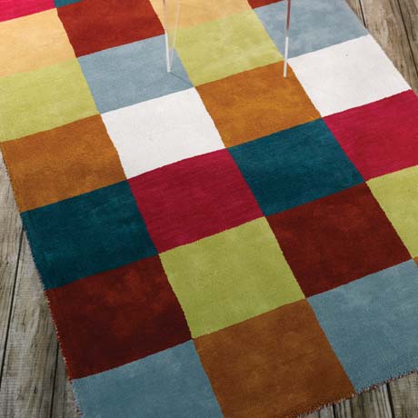 Flair rugs Liberty-Glade-Check-Brights May Design Series