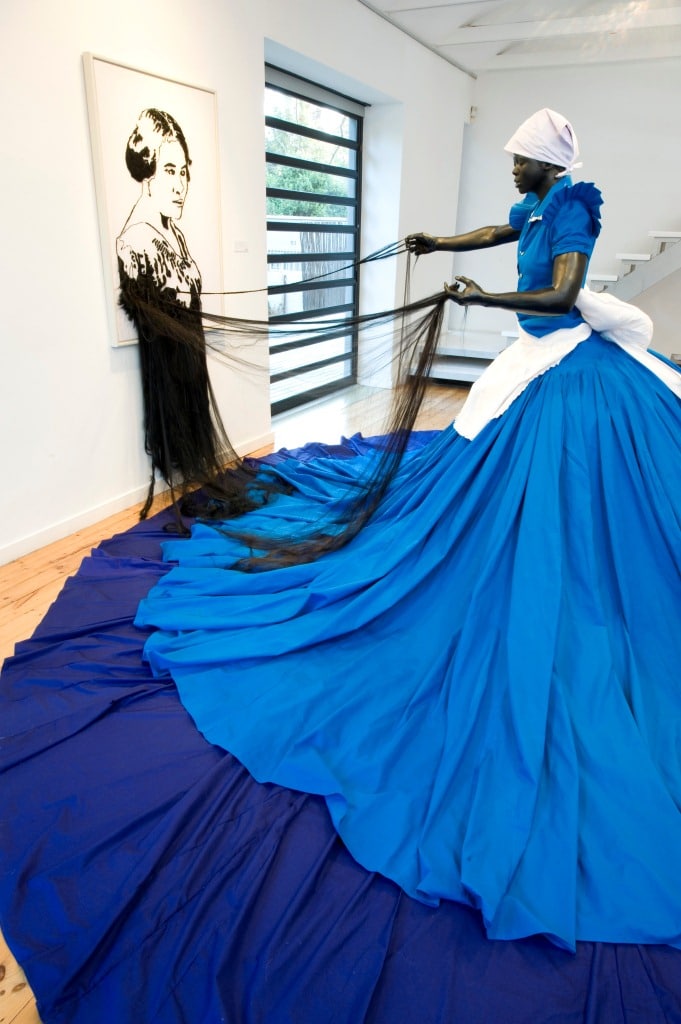 Mary Sibande, 'Sophie Velucia' and 'Madame CJ Walker', 2009. Courtesy the artist and Gallery Momo.