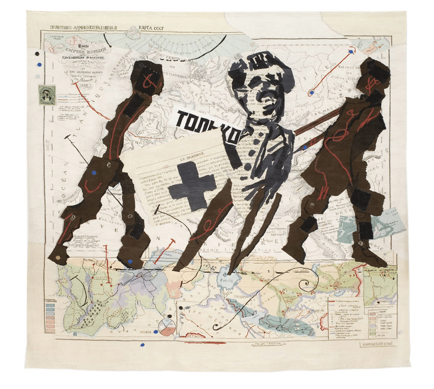 Augustine’s Empire, 2008, tapestry, 413 x 442cm, edition of 6