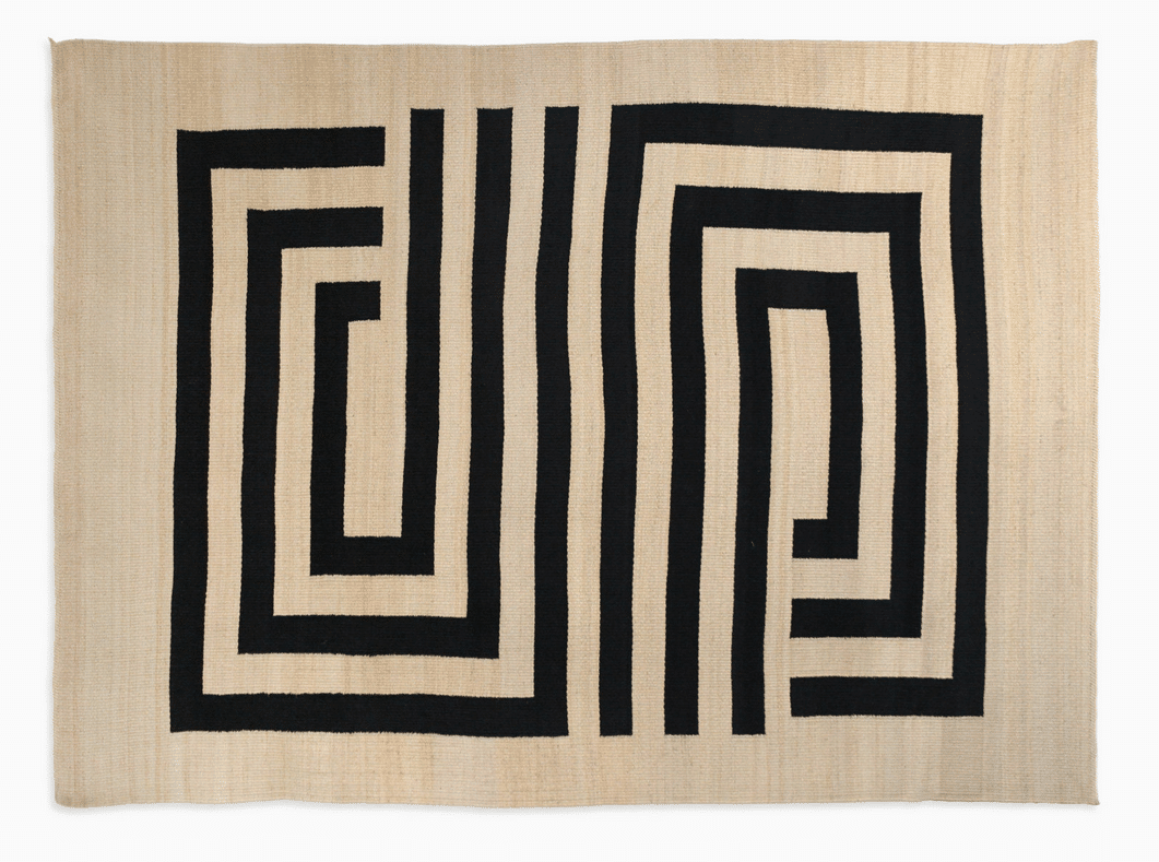 L’ArcoBaleno, Untitled II Textile by Trine Ellitsgaard, Galería ADN, Sisal, 2014, 300 x 204 cm