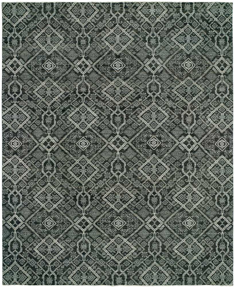 Vogue 28 Charcoal -Grey HRI rug show
