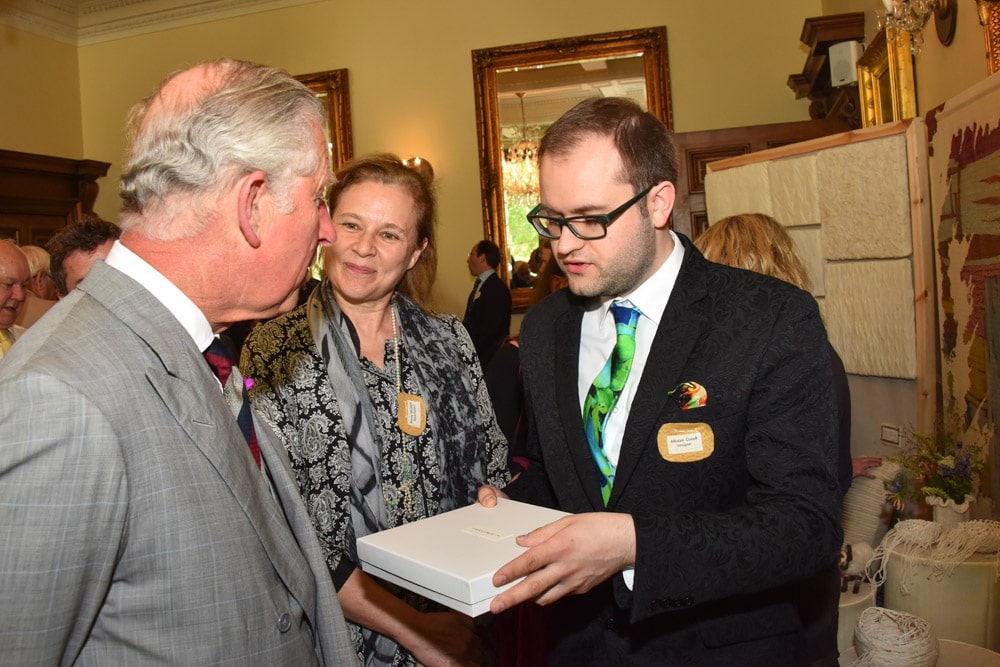 HRH Prince of Wales, Penny McIntyre and Allistair Covell