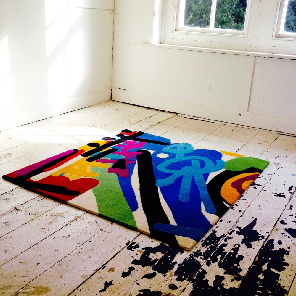 Allistair Covell, iPhone rug for Rugmaker