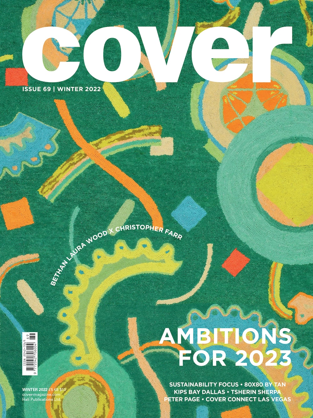 COVER magazine - handmade carpets & textiles for interiors